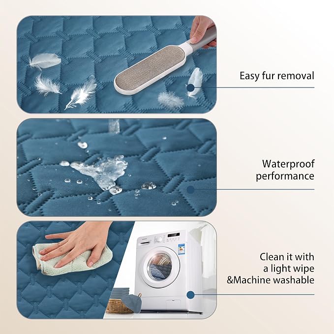 gogobunny 3X Stronger Waterproof Pet Blanket, Scratch Proof Furniture Protector - Image 6