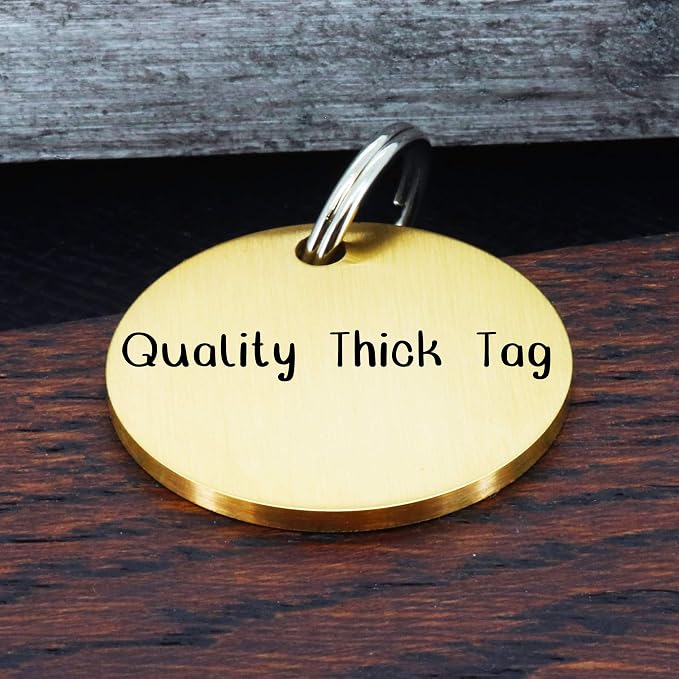 Ultra Joys Dog ID Tag, Custom Dog Tag Personalized Cat Tag, Pet ID Tag - Image 8