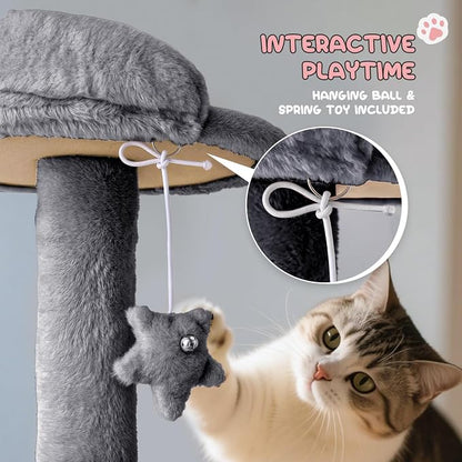 MoNiBloom 77 Inch Cat Tree Tower - Image 5