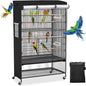 Roasivi Universal Large Birdcage Cover Black Out and Breathable Cages Cover by Unknown