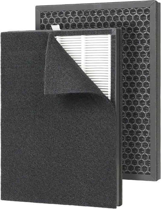 Dr.Prepare Filter Replacement for DAP01 Air Purifier, 2 Pack, 3-Stage HEPA by DRPREPARE