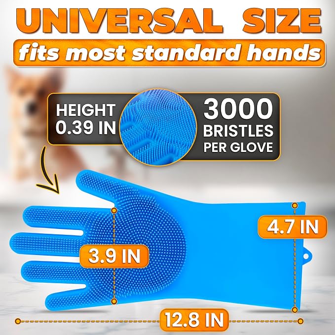 ALPENKOK Silicone Dish Gloves - Image 2