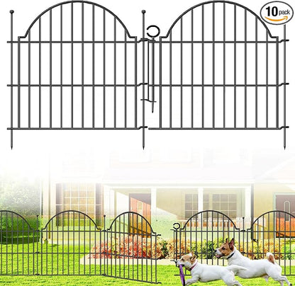 Decorative Metal Garden Fence by Blingluck