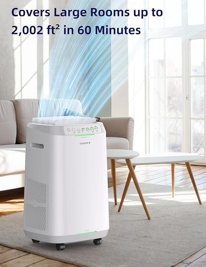 Nuwave OxyPure ZERO Smart Air Purifier, Large Area up to 2, 002 Sq Ft, Dual - Image 2