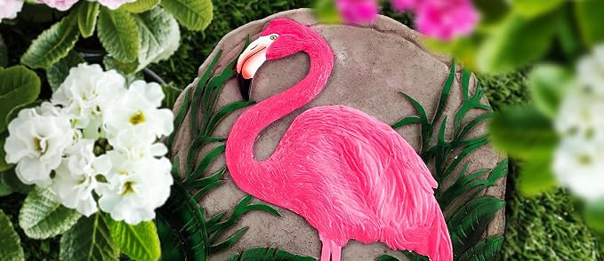 Spoontiques - Garden Décor - Dog Crossing Stepping Stone - Decorative Stone - Image 2