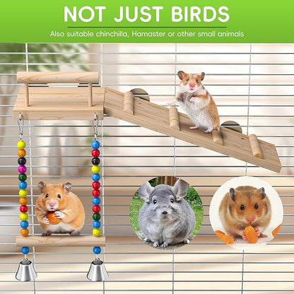 Bird Perches Platform Swing - Image 6