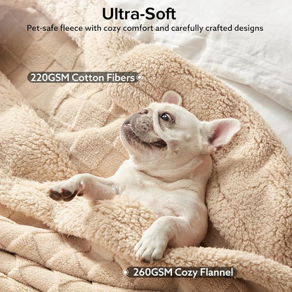 GASUR Waterproof Dog Blankets for Large Dogs, Dog Blanket for Couch Bed - Image 4