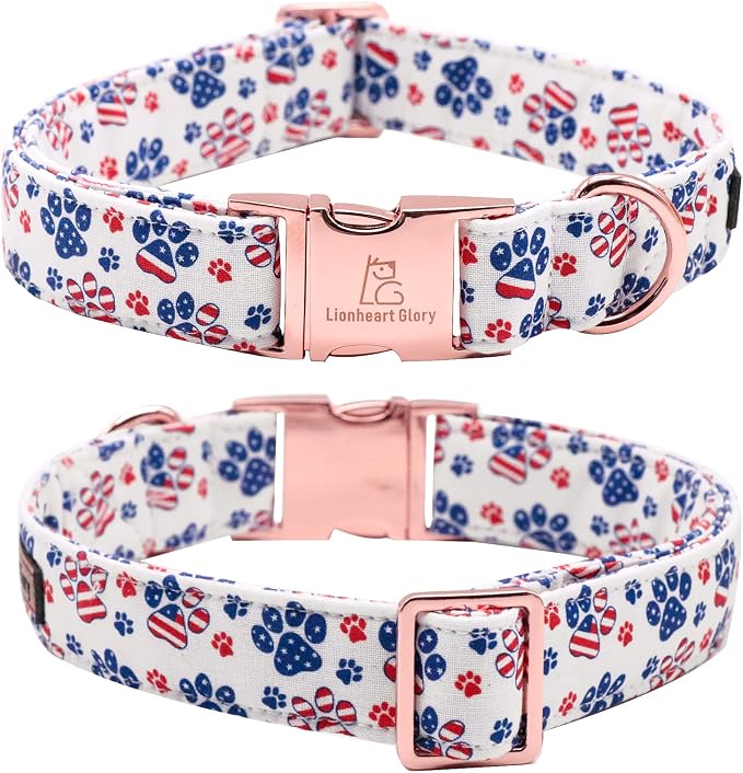 Lionheart American Flag Dog Collar - Image 3