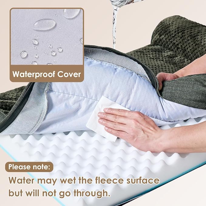 EHEYCIGA XL Dog Bed Memory Foam - Image 3