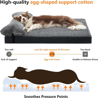KISYYO Orthopedic XXL Dog Beds for Extra Large Dogs - Image 3