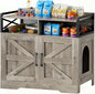 Cat Litter Box Enclosure Furniture by LotaToolsPremiumSelection