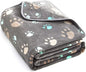 Allisandro 350 GSM-Super Soft and Premium Flannel Fleece Pet Dog Blanket by ALLISANDRO