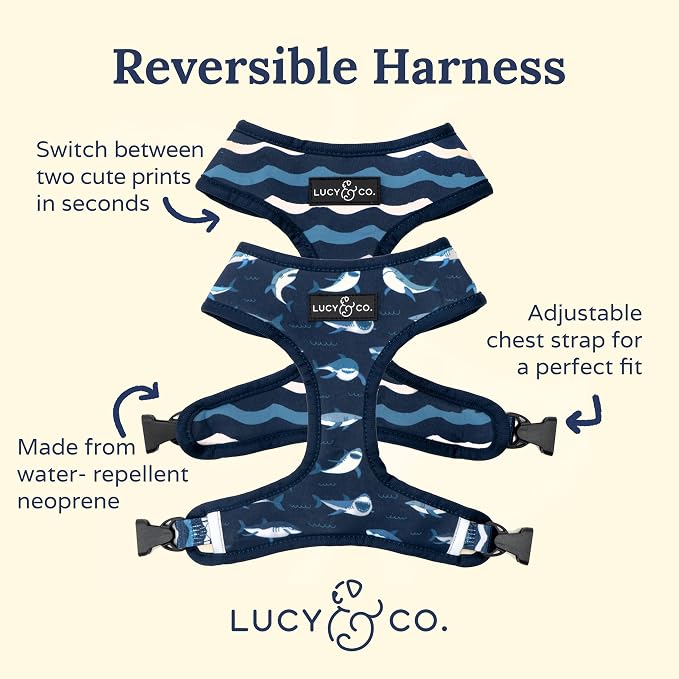 Lucy & Co. Reversible Dog Harness Walking Halter - Image 2