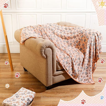 Tatuo 4 Pcs Dog Blanket for Pet Cat Blankets Indoor Puppy Teething Stuff Toys - Image 6