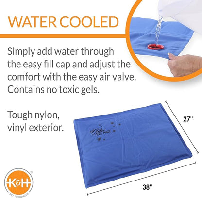 K&H Pet Products Coolin' Pet Pad Dog Mat, Portable Dog Cooling Mat - Image 2