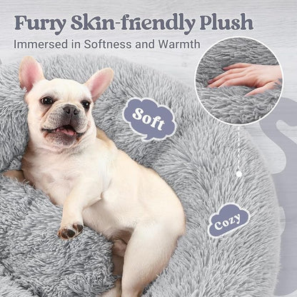 rabbitgoo Calming Dog Bed for Small Medium, 27 inches Pet Bed Machine Washable - Image 2