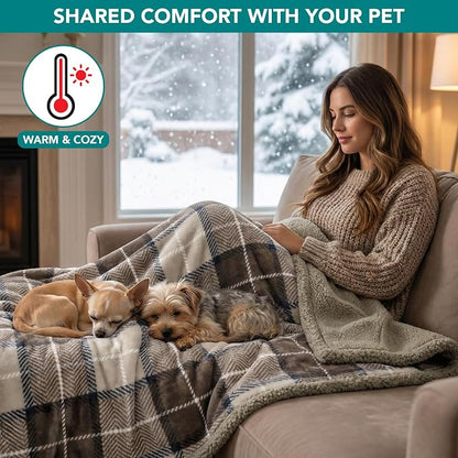 PetAmi Waterproof Dog Blanket for Medium Large XL Dog Puppy Cat Throw for Couch - Image 4