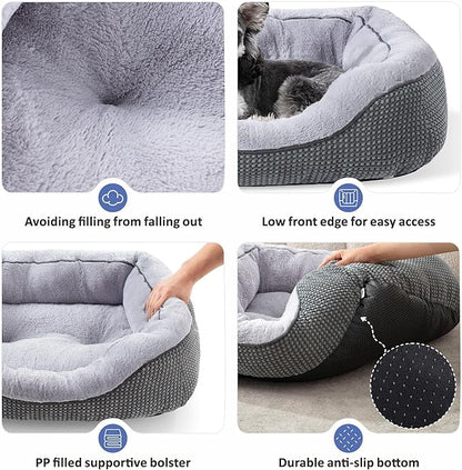 INVENHO Large Dog Beds Large Sized Dog Washable, Orthopedic Warming Soft - Image 6