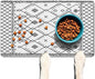 Absorbent Pet Dog Bowl Mat for Food and Water, Pet Cat Food Feeding Mat by Ideasonna