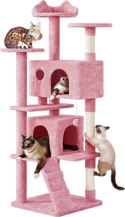 Yaheetech Multi-Level Cat Tree Stand House Furniture by Yaheetech
