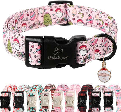 Christmas Dog Collar for Large Dogs by Babolepet