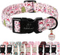 Christmas Dog Collar for Medium Dogs by Babolepet