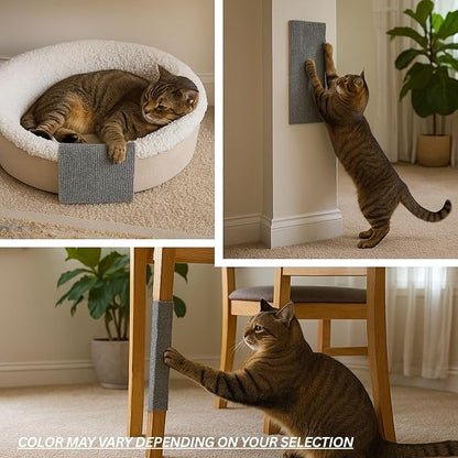 Cat Scratch Mat, 23.6’’ x 11.8’’ Cat Wall Corner Scratcher, Versatile - Image 5