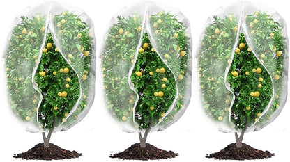 3Pcs Plant Covers from Insects, Bird Netting Barrier by Waybas