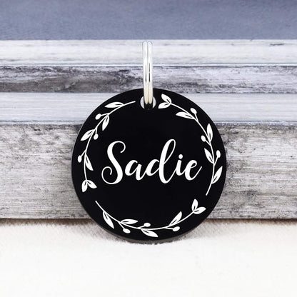 UltraJoys Stainless Steel Pet ID Tag Dog Name Tags Personalized Front and Back - Image 2