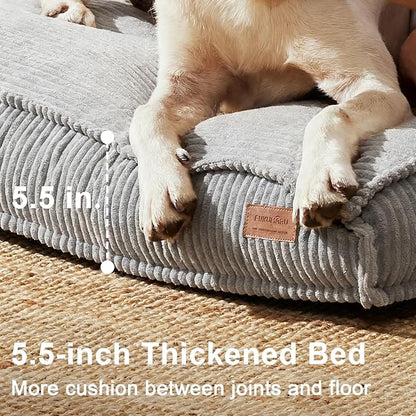 FUKUMARU 5.5-Inch Thick Dog Bed Mat, Washable Cat Bed - Image 2