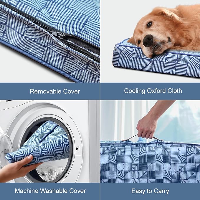 Outdoor Extra Large Dog Bed, Jumbo Waterproof Dog Bed - Image 5