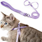 Cat Harness and Leash 2-in-1, Escape Proof Anti-Chocking Harness Adjustable by BuddyArmor