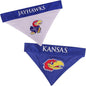 Pets First Collegiate Pet Accessories, Reversible Bandana, Kansas Jayhawks by PETSFIRST