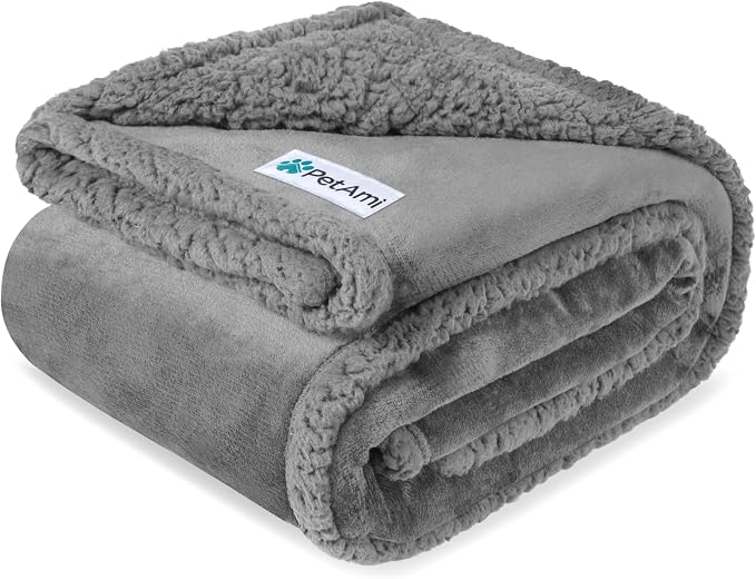 PetAmi Waterproof Dog Blanket for Medium Large XL Dog Puppy Cat Throw for Couch by PetAmi