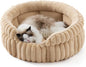 Bedsure ComfyFleece™ Cat Bed, Washable Round Cute Cat Beds by BEDSURE