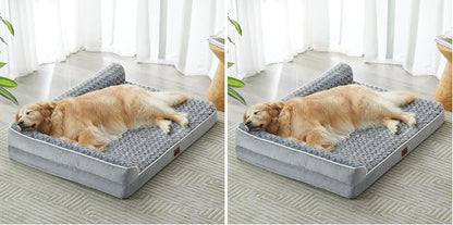 BFPETHOME Orthopedic Dog Beds for Large Dogs-Waterproof Sofa Dog Bed by BFPETHOME