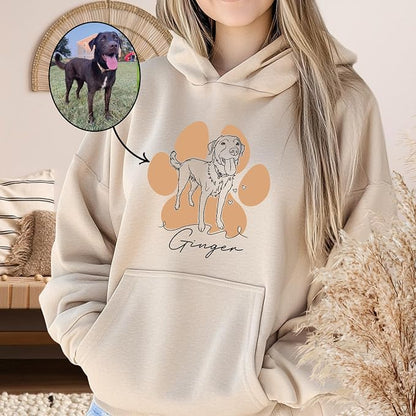 CHIARA CONTI11 Custom Dog Hoodie, Custom Pet Gifts, Custom Dog Shirt, Custom - Image 2