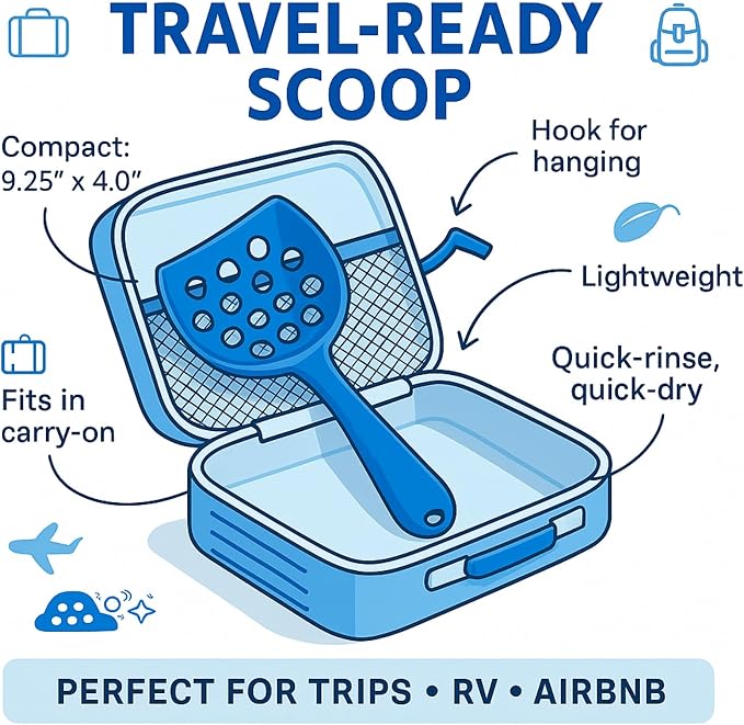 cat Litter Scooper with Holder: Easy-to-Clean cat Scooper - Image 6