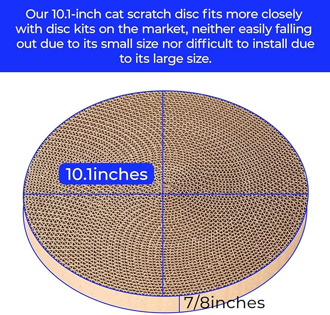Round Cat Scratcher Refill - Image 2