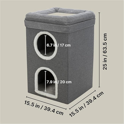 Trixie Saul Cat Condo | 2-Story Condo Tower | Scratching Surface | Foldable - Image 5