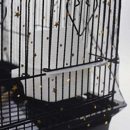 QBLEEV Extra Large 29.5" Mesh Bird Seed Catcher, Bird Cage Guard Cover - Image 2