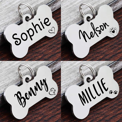 Ultra Joys Custom Personalized Dog ID Tag - Image 3
