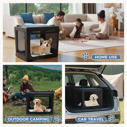 DUMOS Dog Crate 42 Inch Travel Cat Pet Carrier - Image 7