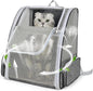 Cat Backpack Carrier Large Pet Backpack by ZEJOROSE