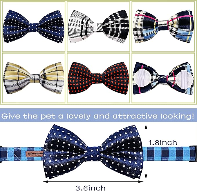 PET SHOW Pet Small Dogs Collar Embellishment Attachment Bow Ties Puppies Cats - Image 2