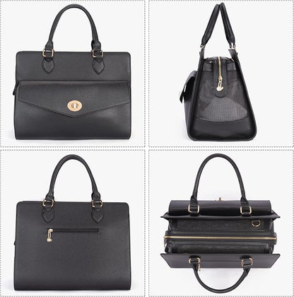 Stylish Pet Carrier Purse Leather Bag - Image 3