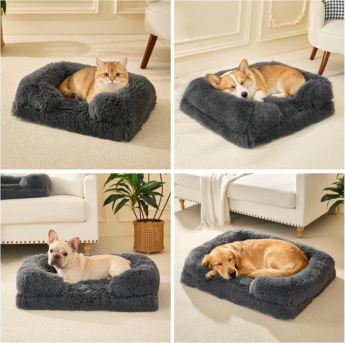 Orthopedic Dog Bed for Cat and Small Dogs of Comfortable Memory Foam Pet Bed - Image 4