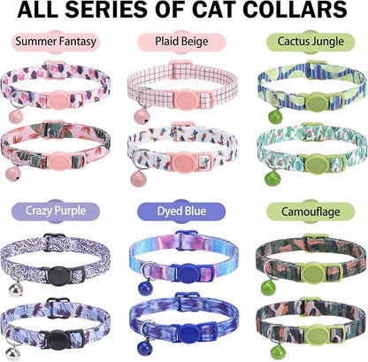 Breakaway Cat Collars for Girl Boy Cats, Spring Summer All Weather Cat Collar - Image 8