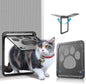 Ownpets Pet Screen Door, Inside Door 8x10x0.4 inch, Lockable Magnetic Flap by Ownpets
