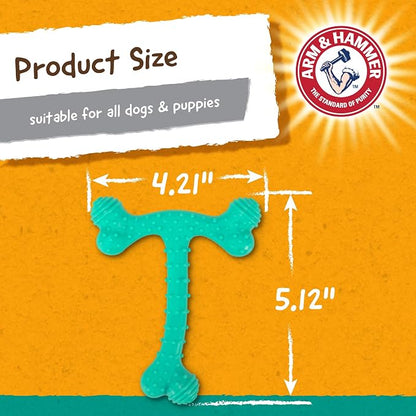 Arm & Hammer Nubbies T-Bone Dental Dog Chew Toy - Image 5